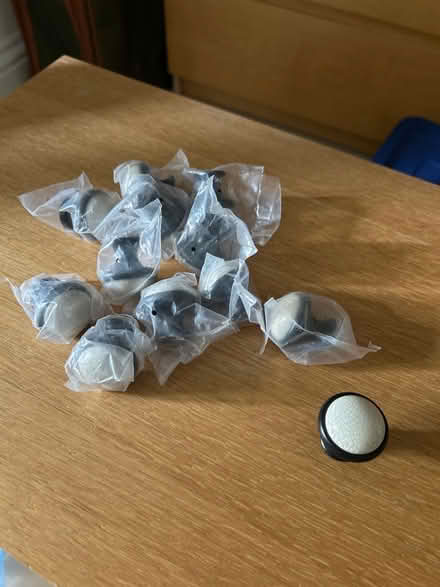 Photo of free 12 Drawer/Cabinet knobs (Digswell AL6) #1