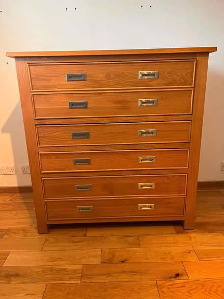 Photo of free Chest of Six drawers. (Harpenden AL5) #3