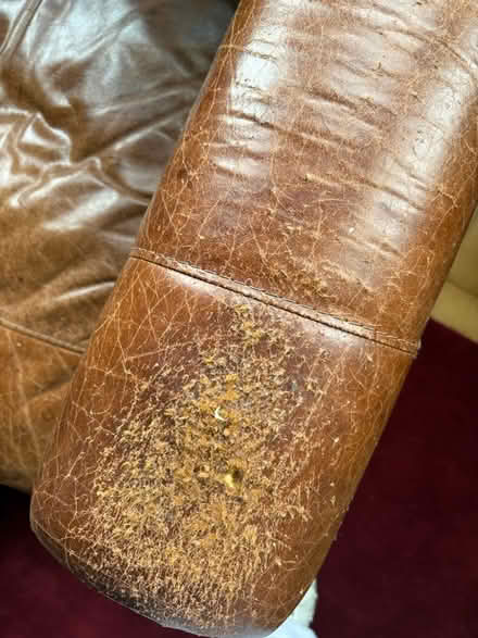 Photo of free Leather chair (NW2) #4