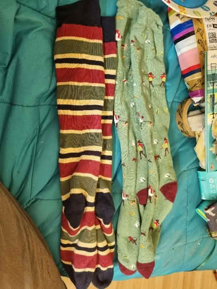 Photo of free 2 pairs of wellie socks .. larger size (Alperton HA0) #2