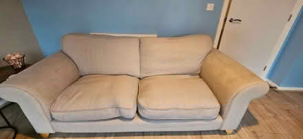 Photo of free Grey 3 seater settee and chair (Ladymoor WV14) #3