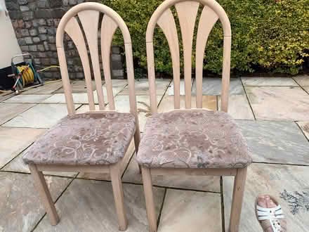 Photo of free 2 x dining chairs (Stillorgan) #2