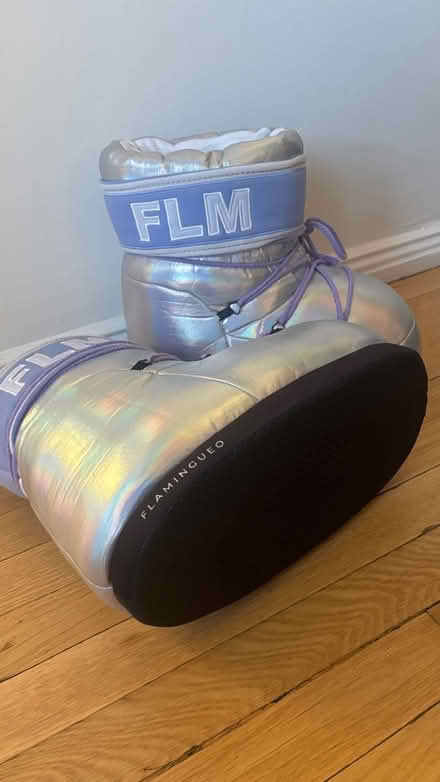 Photo of free Silver moon boot slippers (West Village) #3