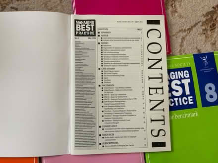 Photo of free Industrial Society Managing Best Practice books (Westbrook WA5) #2