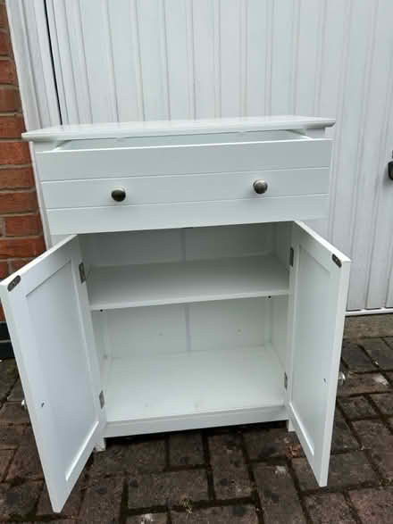 Photo of free White wooden cabinet (Mapperley Plains NG3) #1