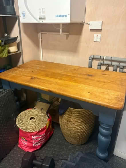 Photo of free Pine Farmhouse style dining table (M16 8PB) #1