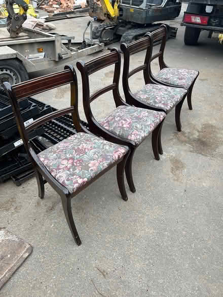 Photo of free 4 matching solid wood chairs (Sutton Coldfield B73) #1