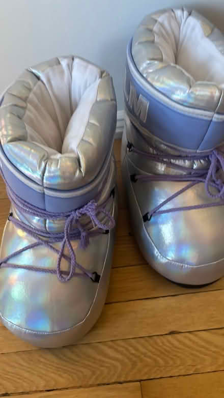 Photo of free Silver moon boot slippers (West Village) #1