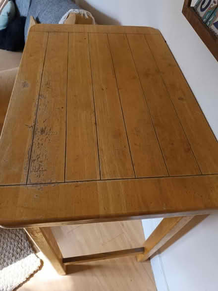Photo of free Tall Victorian farmhouse table (BS5) #2