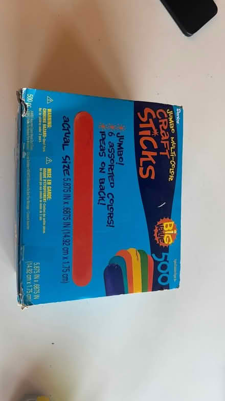 Photo of free Craft popsicle sticks (West Village) #3