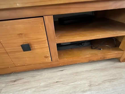 Photo of free Tv/ media unit - solid wood (Harrogate HG2) #3