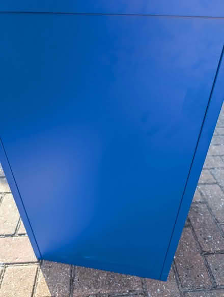 Photo of free Blue filing cabinet (Wickford SS11) #1