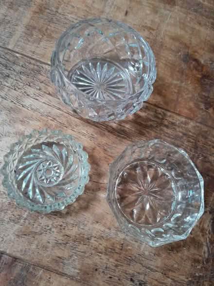 Photo of free Three glass bowls (Earley RG6) #1