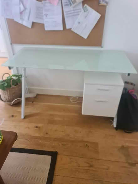 Photo of free Glass desk (Dublin 5) #2