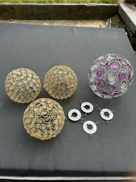 Photo of free 3x retro ceiling light shades (Mapperley Plains NG3) #1