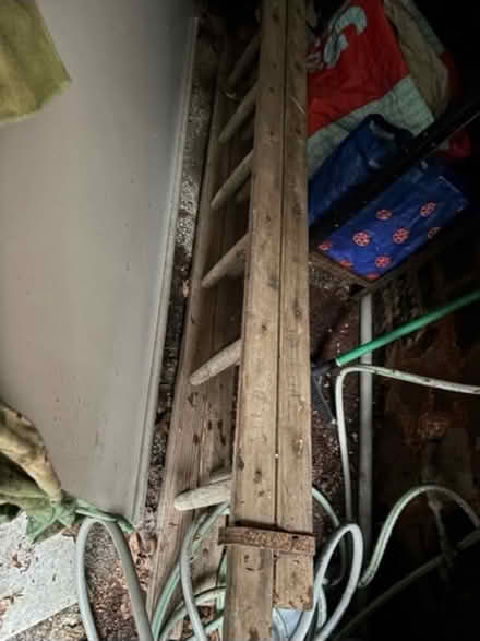 Photo of free Wooden extendable ladder (L25, Woolton) #1