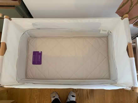 Photo of free Snuzpod4 bedside cot + accessories (Hither Green SE13) #3