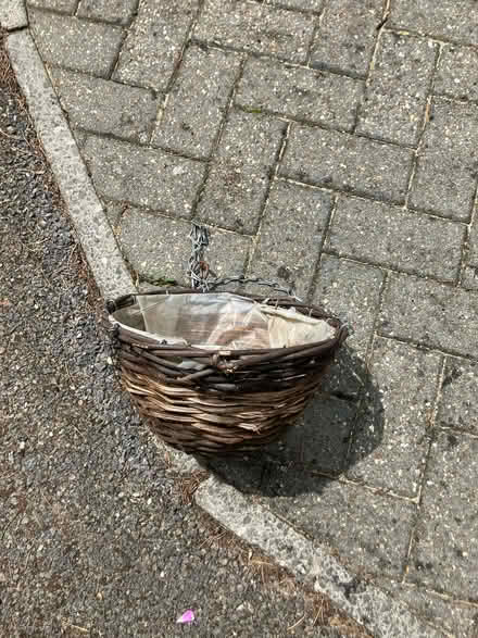 Photo of free Rustic hanging basket (Weston Park BA1) #1