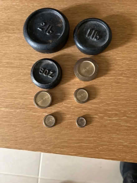 Photo of free Set of Imperial weights (Digswell AL6) #1