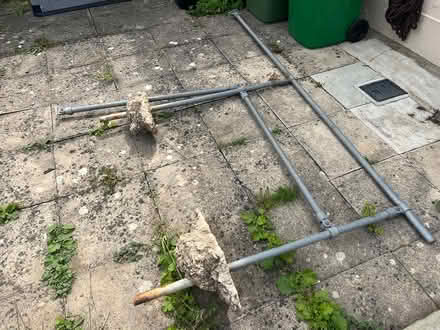 Photo of free Metal stairs handle (TN11 8EG) #1
