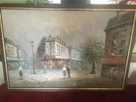 Photo of free Oil Painting of Street Scene (Cradley WR13) #1