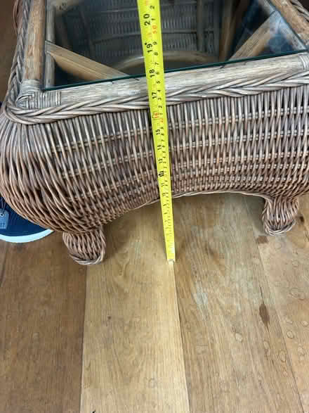 Photo of free Wicker coffee table (Kelvedon CO5) #4