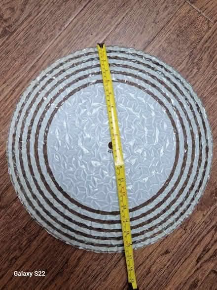 Photo of free Vintage Glass Ceiling Light Fitting (Gidea Park RM2) #1
