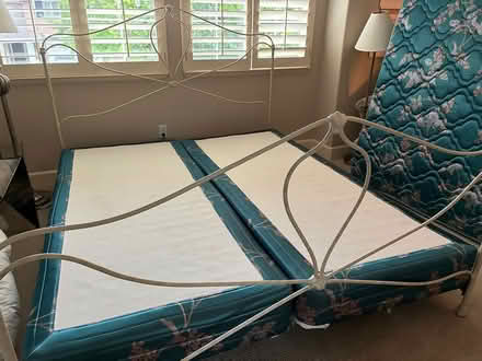 Photo of free Vintage style king size bed frame (Novato (Rowe Ranch area)) #1