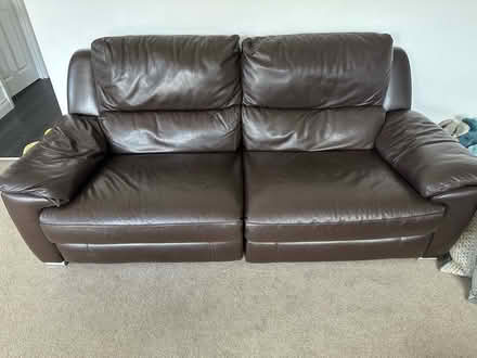 Photo of free Genuine Leather 2 Seater Sofa (Bocking) #3