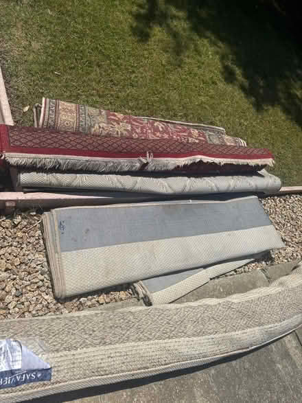 Photo of free Mix of indoor and outdoor rugs (94598) #1