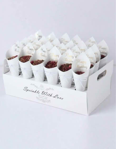 Photo of free Confetti tray & 30 cones (SE4) #1