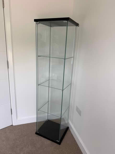 Photo of free Ikea glass display case (LS14) #2