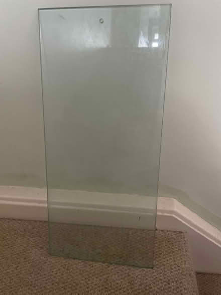 Photo of free Clear splashback glass (Chessington KT9) #1