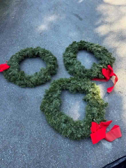 Photo of free ‘‘Tis the season - 3 wreaths (Chelmsford, MA) #1