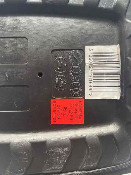 Photo of free Childs car booster seat (Bicester Fringford OX27) #2