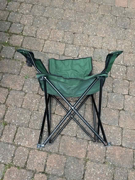 Photo of free Green Folding chair (Crabtree Lane) #3