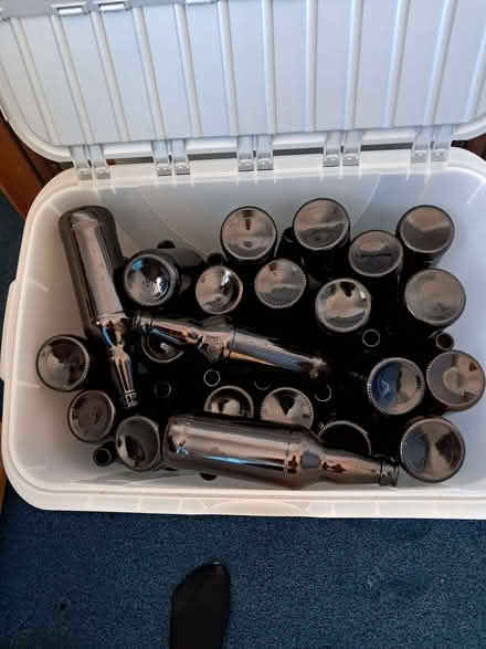 Photo of free Brown beer bottles for home brewing and green bottles (Wirksworth DE4) #1