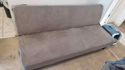 Photo of free Sofa Bed with 2 Covers (Forest Green, Nailsworth) #1