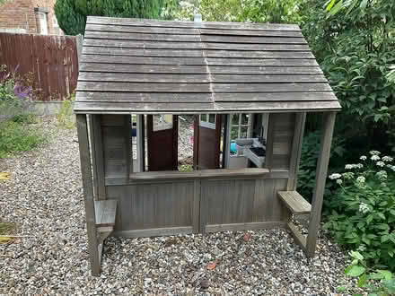Photo of free Kids wooden playhouse (Eastham CH62) #3