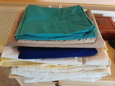 Photo of free Pile of assorted bed linen (Llansilin SY10) #1