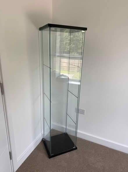 Photo of free Ikea glass display case (LS14) #1