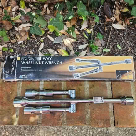 Photo of free 4 way wheel nut wrench (Burgess Hill Worlds End RH15) #1