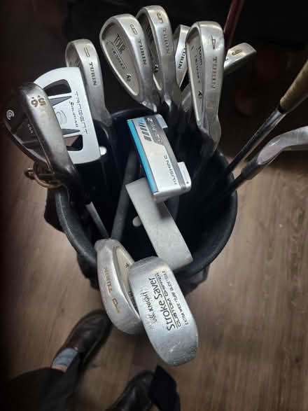 Photo of free Golf clubs and bag (Marlboro mass) #2