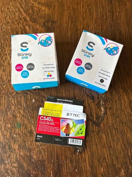 Photo of free 1 x PG-540XL black ink cartridge & 1XL colour cartridge (Whitbourne WR6) #1