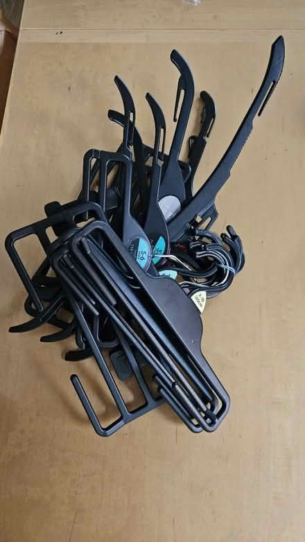 Photo of free Kids' plastic clothes hangers (East Didsbury M20) #1