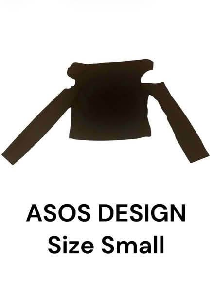 Photo of free ASOS DESIGN Woman’s Black Top (Brooklyn Storage) #1