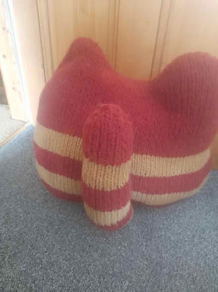 Photo of free Soft toy stripey ginger cat (Chesterfield, S41) #2