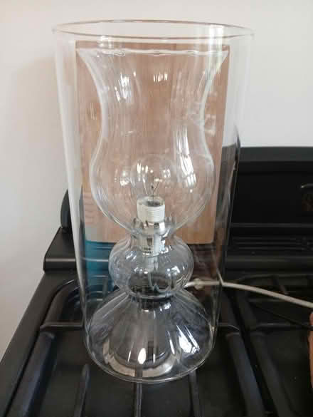 Photo of free Glass double wall hurricane lamp (Buxworth SK23) #1