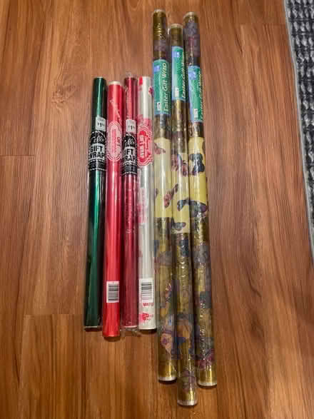 Photo of free 7 Rolls of Gift Wrap (Randallstown, Md) #1