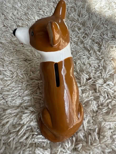 Photo of free Corgi dog money box (Carshalton) #2